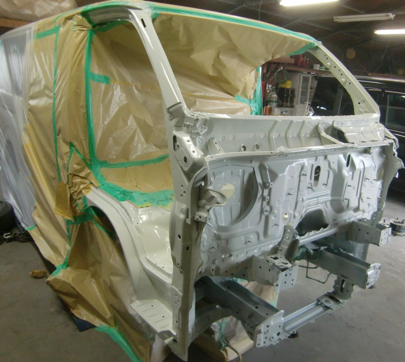 部品取り付け作業